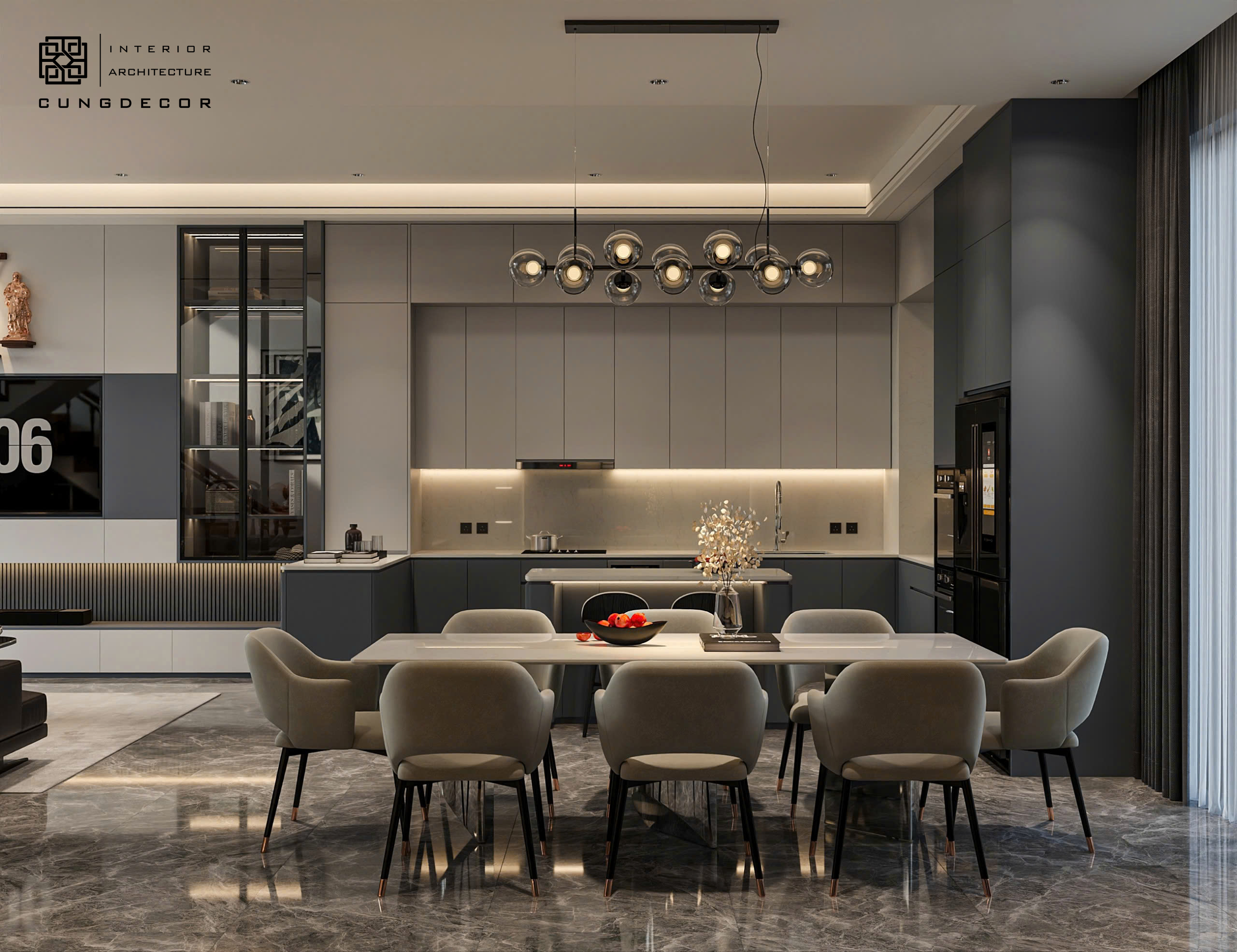 Nhà phố hiện đại